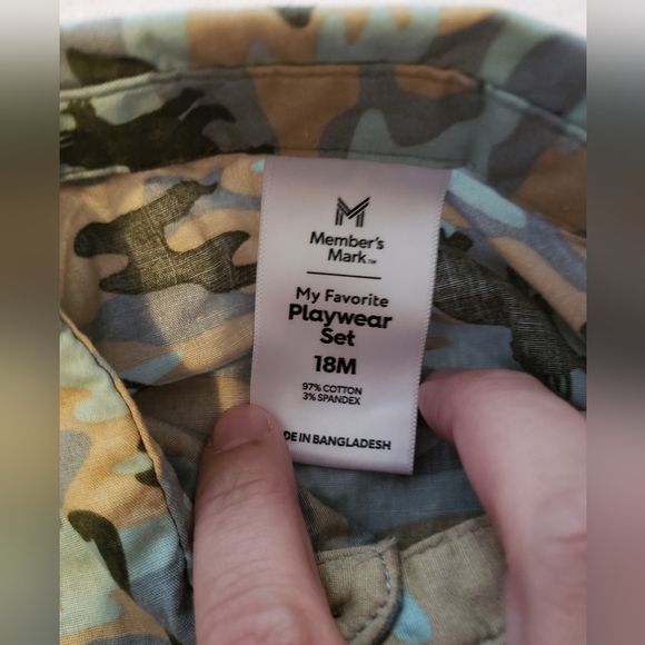 Boy's Dinosaur Shirt 2 Pack Playwear Set - Picture 8 of 9